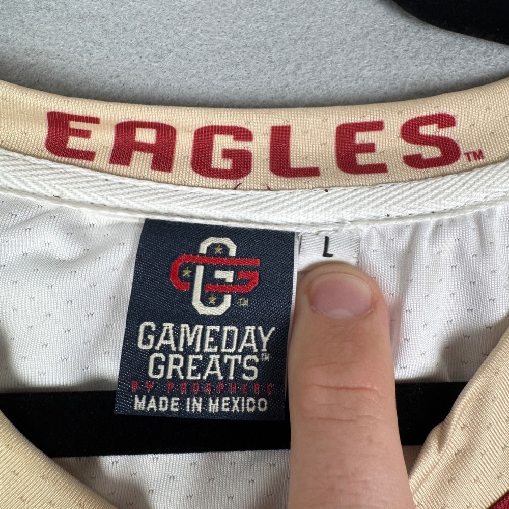 Boston College Eagles Jersey Gameday Greats ProSphere Maroon Gold Mens Large #1 - Picture 4 of 9